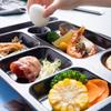 LKYU SaucerJapanese-style ceramic grid plate for one person dinner plate divided meal system household dividing plate adult tablewa-4 view 4