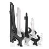 6Pcs/Set Feng Shui 8 Inch Plastic Display Stand 12PCS/Set Photo Frame Easel Holder Anti Slip Decorative Plate Picture Tablet Dish Rack W4381-White 8in view 3