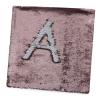 Aitliving Full Sequins Couch Pillow Cover 17X17 Glitter Matte Rose Pink Matte Silver Mermaid 2-Color Reversible Sequin Decorative Throw Pillow Shimmer Cushion Cover Valentine's Gift Sofa Party view 2