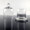 Cabilock Glass Dome with Base Mini Cake Stand Glass Candle Cup Display Dome Cloche Clear Bell Jar Cover for Candle Holder Dessert Cheese Candy Plants Succulents view 3