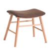Benches Vanity Solid Wood Dressing Stool Household Shoe Changing Stool Bedroom Makeup Stool Beech Stool Legs (Color : Wood Color, Size : 44x31x43cm) view 1