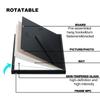 VIOLABBEY 8.5 x 11 Diploma Frame Black 2 pack with HD Real Glass |Fits 8.5x11 Inch Degree &Document with Black Gold Double Mat or 11x14 without Mat, Certificate Frame for Wall or Tabletop Display view 3