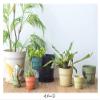 Posh Living 81050 Urban Plant Pot, Marble, Charcoal x Milk, Diameter 12.8 x Height 13.4 inches (32.5 x 34 cm) view 2