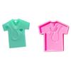 MOMOJIA 3Pcs Crystal Epoxy Resin Mold Nurse Shirt Love Heart Stethoscope Keychain Mould view 3