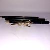 Ganga Nautical Golden & Black Brass Wolf Handle Wooden Walking Stick Cane in 3 Folds 36 to 37" inch view 3