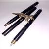 Ganga Nautical Golden & Black Brass Wolf Handle Wooden Walking Stick Cane in 3 Folds 36 to 37" inch view 4