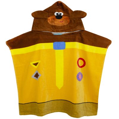 Cbeebies Hey Duggee Poncho Towel One size Bath Towel Kids Boys Girls