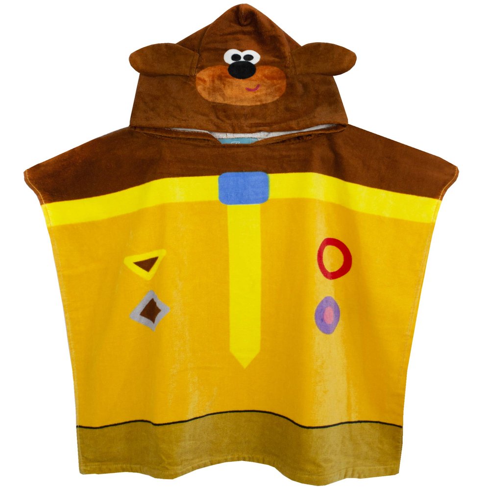 Cbeebies Hey Duggee Poncho Towel One size Bath Towel Kids Boys Girls