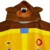 Cbeebies Hey Duggee Poncho Towel One size Bath Towel Kids Boys Girls view 4