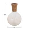 Creative Co-Op Glass & Mango Wood Decanter view 2