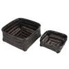 Bloomingville Bamboo & Water Hyacinth Baskets, Black, Set of 2 view 1