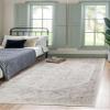 Unique Loom Oxford Collection Area Rug - Radcliffe (9' x 12' Rectangle, Cream/ Ivory) view 1