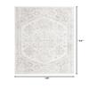 Unique Loom Oxford Collection Area Rug - Radcliffe (9' x 12' Rectangle, Cream/ Ivory) view 2