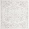 Unique Loom Oxford Collection Area Rug - Radcliffe (9' x 12' Rectangle, Cream/ Ivory) view 3
