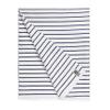 Black & White Brands Brazilian Beach/Pool/Bath Towel - Ultimate Absorbent Luxury XL 36x70 100% Cotton Wave (4 Towels, Navy Poly Pinstripe) view 4