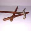 Golden & Brown Antique Brass Beautiful Crocodile Head Handle Walking Handmade Cane Stick for Men and Women view 3