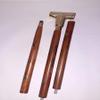Ganga Nautical Handmade Walking Stick with Brass Designer Handle Wooden Stick Length: 36 to 37" inch (3 Wooden Section) view 1
