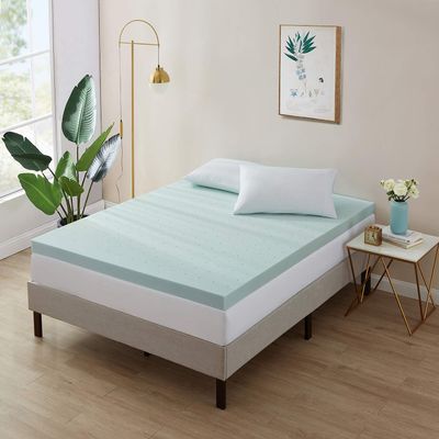 Empyrean Bedding Mattress Topper - 2 Inch Memory Foam Mattress Topper, Gel Infused Cooling Mattress Pad, California King Size.