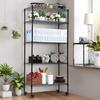 5 Tier Shelf Wire Shelving Unit, NSF Heavy Duty Wire Shelf Metal Large Storage Shelves Height Adjustable Utility for Garage Kitchen Office Commercial Shelving Steel Layer Shelf - 14"x30"x60", Chrome view 2
