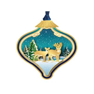 Beacon Design 62667 Winterscape Bulb Hanging Ornament
