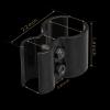 homeingarden 2-Pack Black Tube Barrel Mount Holder Mag Metal Extension Flashlight Laser Torch Clip Clamp with Allen Key view 3