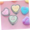 EXCEART 12pcs Heart-shaped Candy Storage Box Lid Metal for Weddings Parties and Special Occasions Beautiful Packaging for Treats and Favors view 4