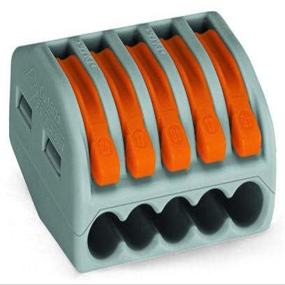 Quick Cable Connector Wire Connector 222-415 40PCS Compact Wire Connector Switch Box Wiring Connector with Lever Connector Lighting Lamp Cable Connector LED Wiring Connector Reusable Connector
