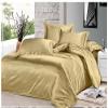 7PCS Premium Satin Duvet Cover Set-1Duvet Cover,1Fitted Sheet 14'',1Flat Sheet,2Pillowshams,2Pillowcases 600 TC Soft Satin Bedding Set Solid Colors Pattern Twin XL/Toupe Duvet Cover Set view 1