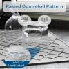 AMOAMI-Dish Drying Mats for Kitchen Counter-Silicone Dish Drying Mat-Kitchen Dish Drying Pad Heat Resistant Mat-Kitchen Gadgets Kitchen Accessories Kitchen Small Appliances(16" x 18", GREY) view 4