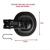 KUANYUOO 2Pcs Sturdy Universal All-Metal Sofa Chair Recliner Release Pull Handle Replacement Parts, Heavy-Duty Zinc Alloy, Fits Ashley, Lazy Boy and Most Recliner Brands, Handle Size 3" x 3.5" view 2