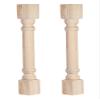 La Vane 35 1/2-inch H 3 1/2-inch W 3 1/2-inch D Solid Wood Kitchen Island Legs, Set of 2 Traditional Unfinished Massive Replacement Cabinet Columns Countertop Legs for Large Kitchen Dining Table view 1