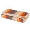 ALPAKITAS Alpaca Wool Blanket Throw | Large, Beautiful, Warm, Stripes | 64 x 45 inches | Ultra-Soft, Hypoallergenic and Breathable | Non-Itchy or Scratchy (White and Brown) view 1