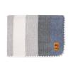 ALPAKITAS Alpaca Wool Blanket Throw | Large, Beautiful, Warm, Stripes | 64 x 45 inches | Ultra-Soft, Hypoallergenic and Breathable | Non-Itchy or Scratchy (Gray and Blue) view 4
