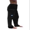 Paradise Towelwear Co. Towel Pants for Swimmers  Cotton Terry Towel Pants  Beach Coverup  Resort Wear  Swim wear Black - Size Adult Medium view 3