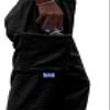 Paradise Towelwear Co. Towel Pants for Swimmers  Cotton Terry Towel Pants  Beach Coverup  Resort Wear  Swim wear Black - Size Adult Medium view 4