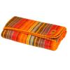 ALPAKITAS Alpaca Wool Blanket Throw | Large, Beautiful, Warm, Stripes | 64 x 45 inches | Ultra-Soft, Hypoallergenic and Breathable | Non-Itchy or Scratchy (Orange) view 1