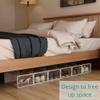 12 Pack Shoe Storage Boxes, Clear Plastic Bins Stackable Shoe Organizer, Drawer Type Shoe Containers, Intuitive Front Opening view 4
