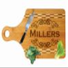 Personalize Cutting Board, Engraved Wood Custom Cutting Board, Paddle Shape, 13.5"X7", Wedding Gift, Housewarming Gift, Anniversary, Christmas Gifts, Mothers Gift and Dad Gift, Couples Gift view 1
