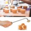 Cake Wood Branding, Cake Wood Branding Iron Burning Stamp Heating Machine Baking Cake Tool Leather Working Tools for Wood & Bread Stamping Cake Stands view 2