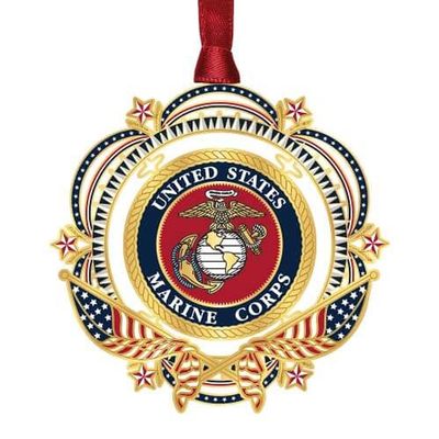 Beacon Design Patriotic U.S. Marine Corps Hanging Ornament