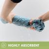 CANFOISON Extra Large Bath Towel Sheets for Body, Sensitive Skin, Adult Kids Baby Luxury Super Soft Highly Absorbent Oversized Towels 35" x 70" 1 Pack Aqua view 4