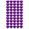 50 Pack Acrylic Mirror 4" Heart Purple .118" Thick No Adhesive Reflective Pieces Perfect for Birthdays and Kids Rooms by Marketing Holders view 1