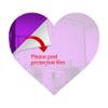 50 Pack Acrylic Mirror 4" Heart Purple .118" Thick No Adhesive Reflective Pieces Perfect for Birthdays and Kids Rooms by Marketing Holders view 3