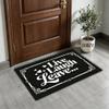 Live Laugh Leave Door Mat,Funny Welcome Mat,Rustic Front Porch Welcome Mat Home Decor view 2