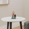 Enesco Jim Shore Heartwood Creek Santa Surfing Figurine view 2