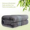 CANFOISON Extra Large Bath Towels Sheet for Body, for Sensitive Skin, 1 Pack Dark Grey for Adult Kids Baby,for Luxury Hotels Gym Spa Super Soft Highly Absorbent Oversized Towels 35" x 70" view 2