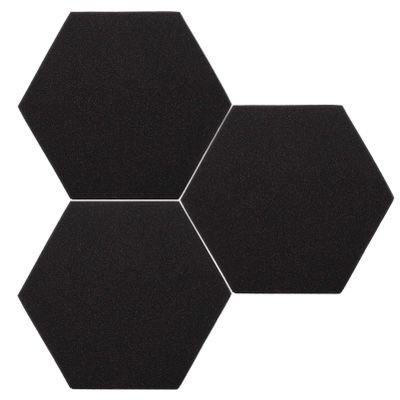 Undproof Padding Felt Soundproof Hexagon Cork Board Dampening Echo Noise for Record