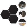 Undproof Padding Felt Soundproof Hexagon Cork Board Dampening Echo Noise for Record view 4