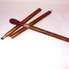 Ganga Nautical Red & Brown New Condition Black Walking Handmade Walking Cane Stick with Antique Plastic and Wooden Skull Head Handle view 2