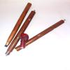 Ganga Nautical Red & Brown New Condition Black Walking Handmade Walking Cane Stick with Antique Plastic and Wooden Skull Head Handle view 4